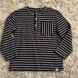 NWOT Me & Henry Striped Navy and White Shirt - 2/3 Years